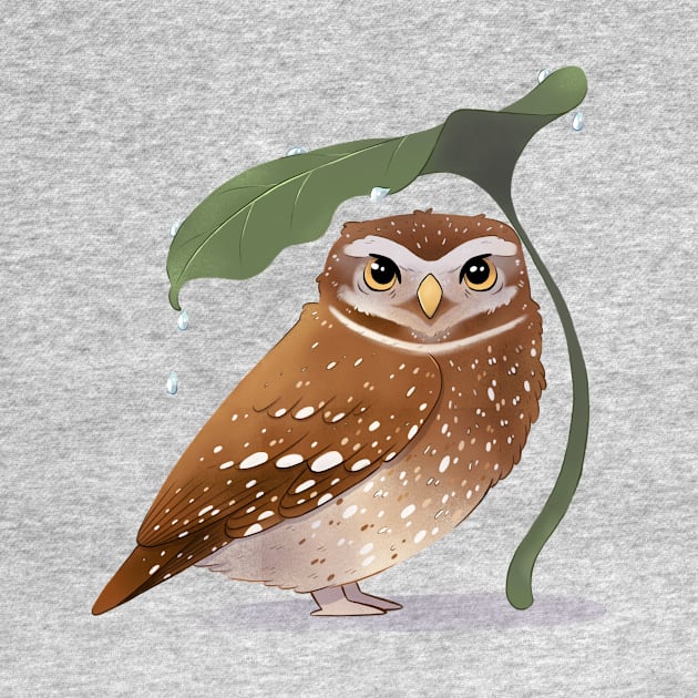 Rainy Owl by Melissa Jan